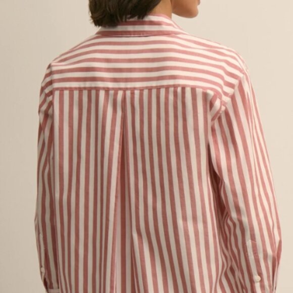 Oversized cotton pinstripe shirt - NWT - Picture 3 of 7